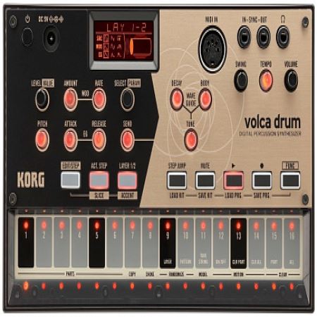 Цифровой синтезатор KORG VOLCA DRUM