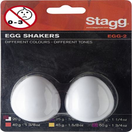 ШЕЙКЕРЫ STAGG EGG-2 WH