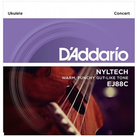 Струны для укулеле D’ADDARIO EJ88C