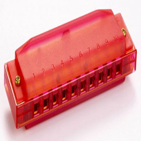 Губная гармоника HOHNER TRANSLUCENT Red