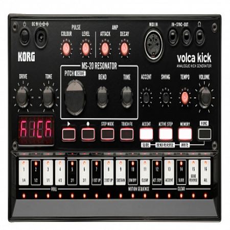 Аналоговый синтезатор/генератор KORG VOLCA KICK