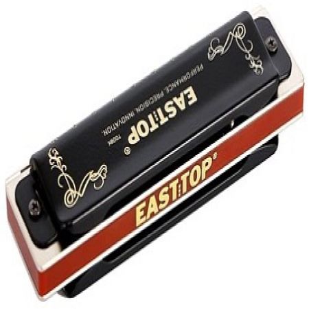 Диатоническая губная гармошка EASTTOP T008K A