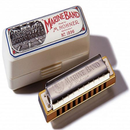 ГУБНАЯ ГАРМОШКА HOHNER MARINE BAND 1896/20 G