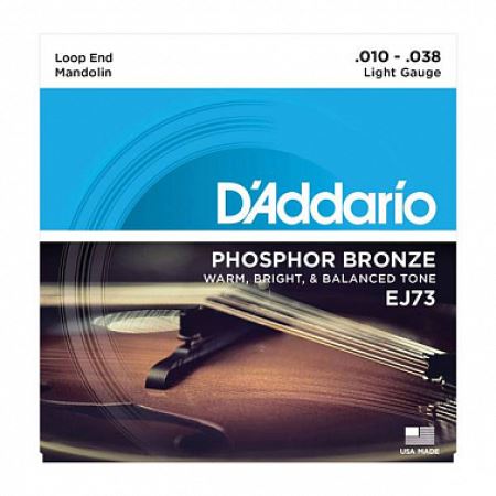 Струны для мандолины D’ADDARIO EJ73