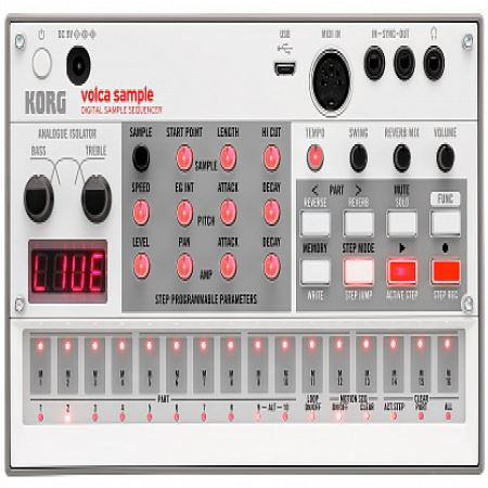 Цифровой сэмплер KORG VOLCA SAMPLE 2